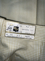 New Vintage Cream Checkered Dickson Jenkins Polyester Pants #502 XX-16