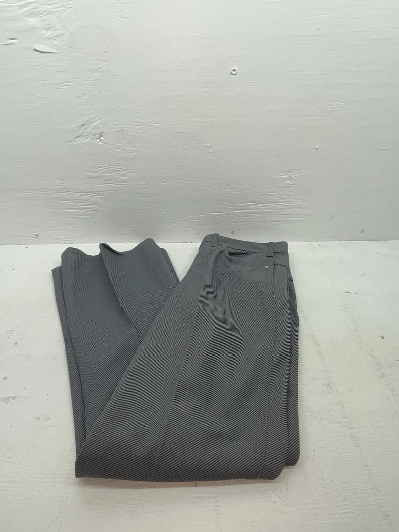 New Vintage Black Speckled Polyester Pants #2624 3A-60