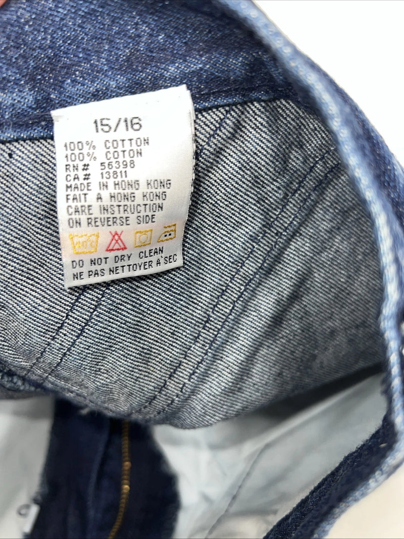New Women’s Cowboy Ethics Original Fit Denim Jeans No Back Pockets. 15/16x36 K-2