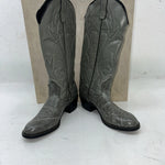 New Women’s Gray Texas Brand Cowboy Boots. L29 5.5 5 1/2 M. 20-17