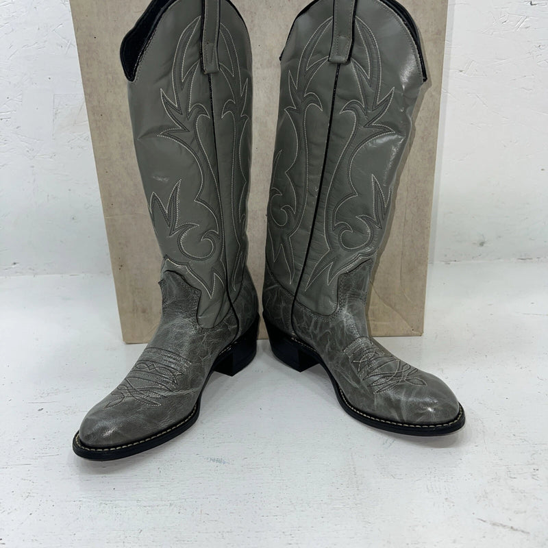 New Women’s Gray Texas Brand Cowboy Boots. L29 5.5 5 1/2 M. 20-17