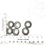 1988 Polaris Trail Boss 250 4X4 OEM Front Wheel Bearing Set Of 6 3554506 AP229