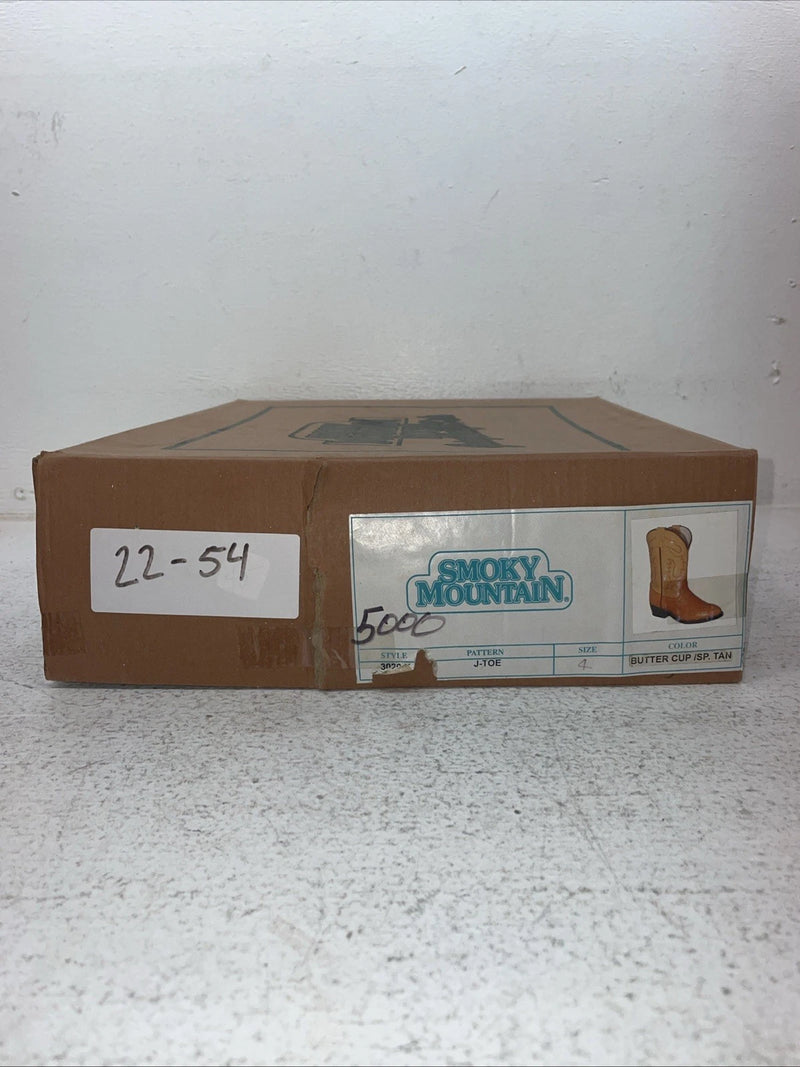 New Youth Orange Smoky Mountain Cowboy Boots. 3020 4. 22-54