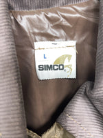 New Men’s Brown SIMCO Nylon Jacket Large 3C-46