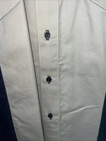 New Men’s Green Tan Blue Cowboy Threads Button Up Long Sleeve Shirt. Large P-27