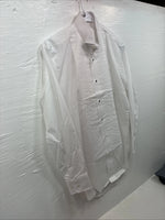 New Classix White Long Sleeve Button Up English Shirt 13-13.5 XS X-92
