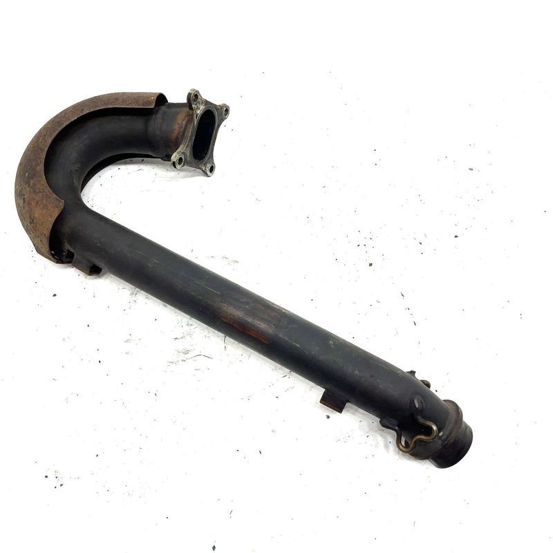2002 Bombardier Quest 500 OEM Exhaust Pipe W/Shield 707600084 AB14