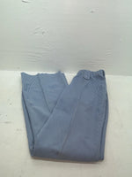 New Vintage Blue Checkered Dickson Jenkins Polyester Pants #536 ZZ-41