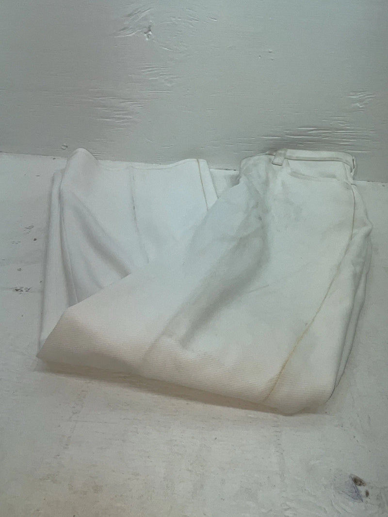 New Vintage White Lee Polyester Pants #2610810 VV-32