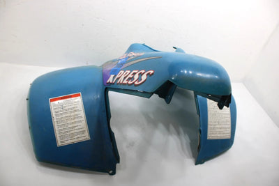 96 Polaris Xpress 400 Oem Front Fender (Blue-Green) 2631739-215 AP28