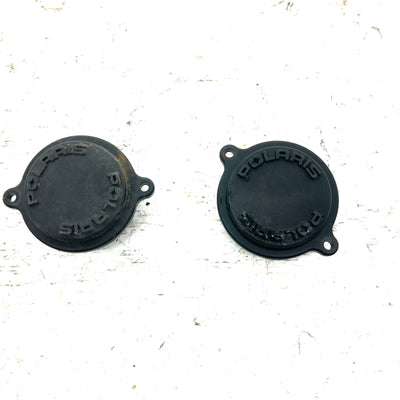 01-04 Polaris Trail Blazer 250 OEM Front Hub Cap Pair 5433868 AP224