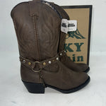 New Children’s Brown Smoky Mountain Cowboy Boots. 1177C 11.5 11 1/2. 24-94