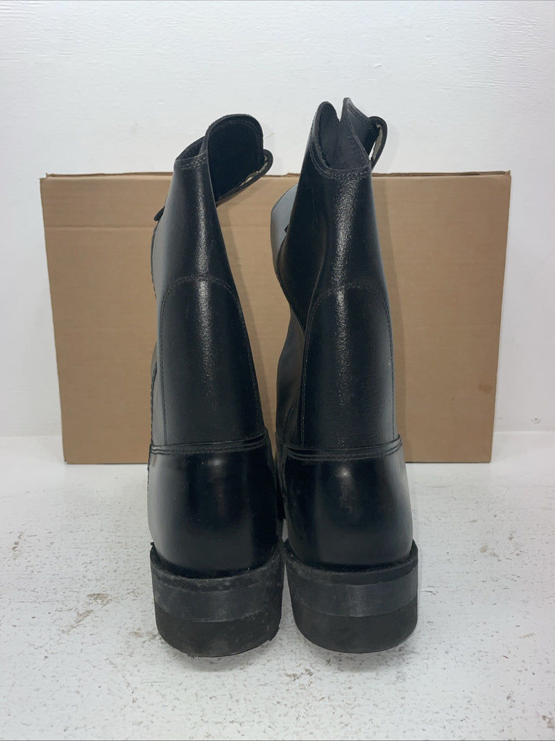 New Men’s Black Texas Brand Cowboy Boots. 47050 10.5 10 1/2 D. 7-99
