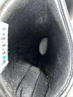 New Women’s Black Derby English Boots.  37 6 M. 12-1