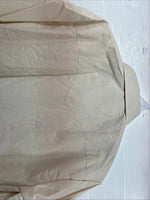 New Men’s H Bar C Tan Western Short Sleeve Pearl Snap 16.5 Large V-14