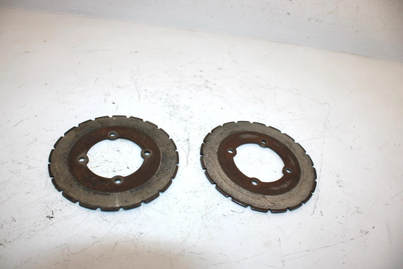 99 Polaris Scrambler 400 4x4 Oem Front Brake Disc Pair 5211869 AP55
