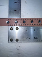 New Pink Genuine Leather Nocona Silver Bling 32” Belt #N4420430 JJ-46