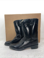 New Men’s Black Westex Cowboy Boots. 1566604 8.5 8 1/2 D. 3-86