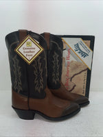New Men’s Brown Texas Brand Cowboy Boots. 7911 9 D. 4-101