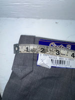 New Vintage Gray Circle S Polyester Pants #CP6715 SS-6
