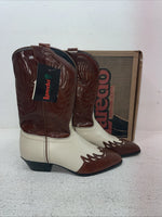 New Youth Brown Laredo Cowboy Boots. 01643 4.5 4 1/2 M. 22-90