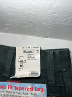 New Women’s Green Cowboy Cut Wrangler Denim Jeans. 16x32 K-8