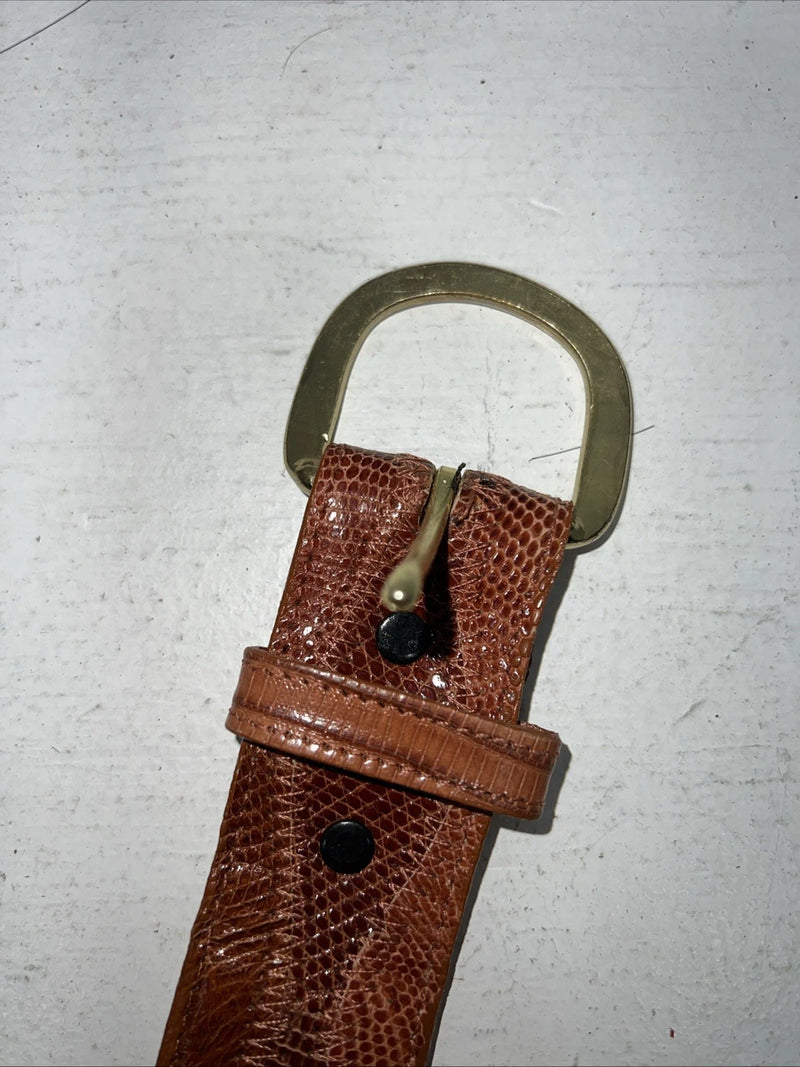 New Brown Nocona Genuine Leather Belt 49” #N161103 W-10