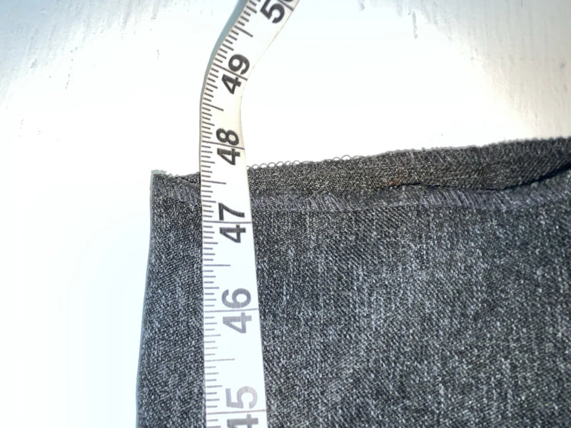 New Vintage Gray Circle S Polyester Pants #CP4776 ZZ-38