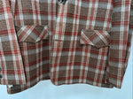 New Men’s Pioneer Wear Red Plaid Suit Jacket 44 #554 LL-608