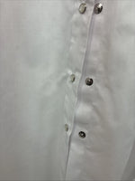 New Women’s White Horse White Gem Long Sleeve Pearl Snap 2XL GG-51