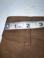 New Vintage Brown Miller Polyester Pants #2624 3A-79