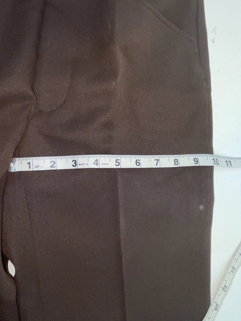 New Vintage Brown Circle S Polyester Pants #05003921 ZZ-31