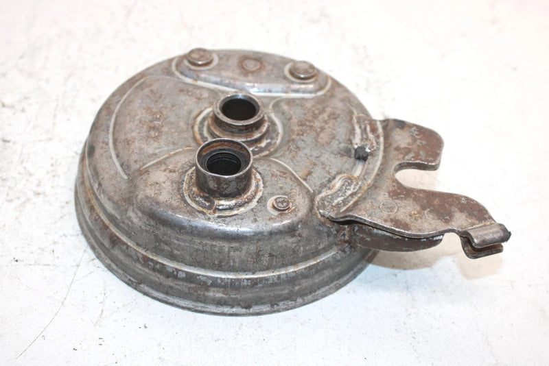 1985 Honda Atc125ma Oem Front Brake Plate 45010-968-680 AH44