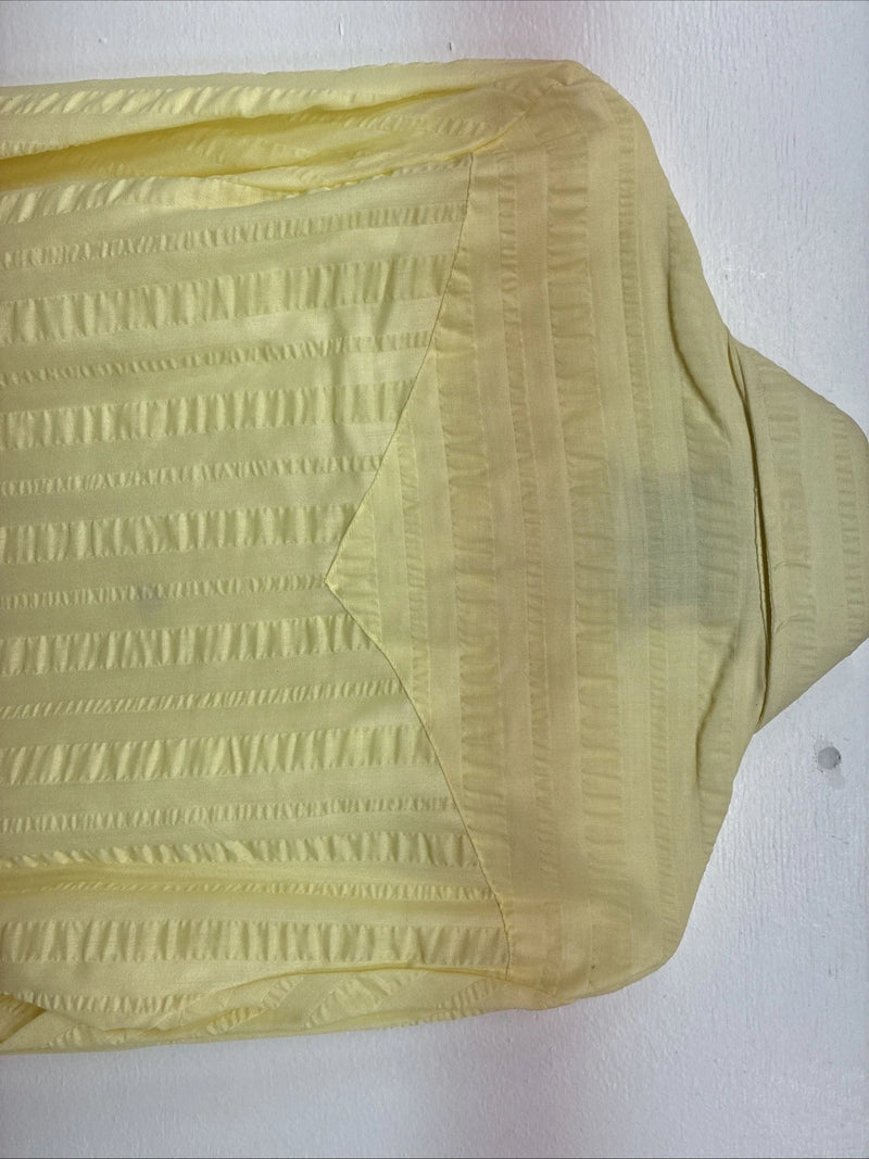New Girls Panhandle Slim Yellow Long Sleeve Pearl Snap Size 8 DD-123