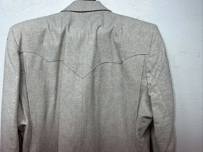 New Men’s Pioneer Wear Grey Suit Jacket 42L #12007 T-609