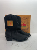 New Men’s Black Laredo Cowboy Boots. 68610 10.5 10 1/2 E W. 8-39