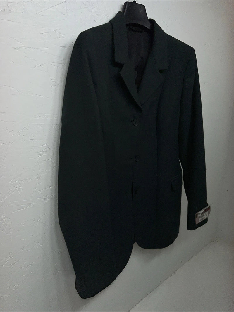 New Women’s Green Ovation English Sport Riding Jacket 14 Long #459153 RR-20
