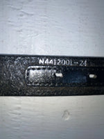 New Black Genuine Leather Nocona Silver Pendent 24” Belt #N4412001 NN-66
