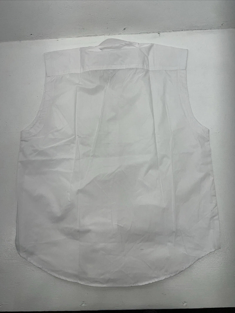 New Women’s White Comfort Riders Sleeveless Riding Shirt. 38 D-43