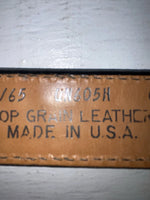 New Brown Genuine Leather Chambers Tooled 26” Belt #UN605H NN-36