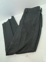 New Vintage Gray Circle S Polyester Pants #CP4776 SS-47