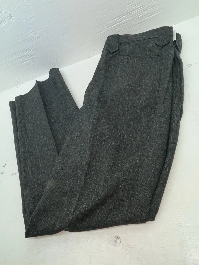 New Vintage Gray Circle S Polyester Pants #CP4776 SS-47