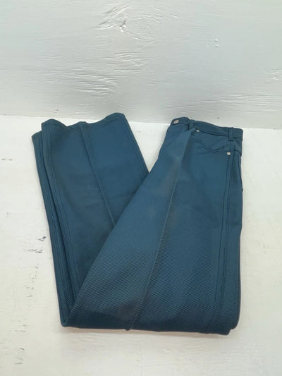 New Vintage Blue Miller Polyester Pants #2624 SS-39