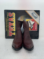 New Men’s Red Texas Brand Cowboy Boots. M 3739.5 9 1/2 D. 5-46