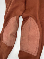 New Women’s Burnt Orange Regency4 English Riding Pants. 32 L D-59