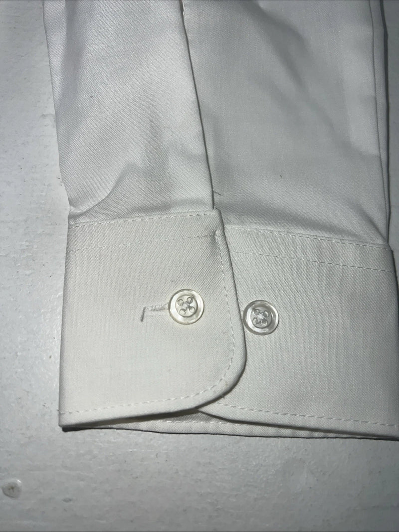 New Children’s White Classic Long Sleeve English Riding Shirt. Small G-51