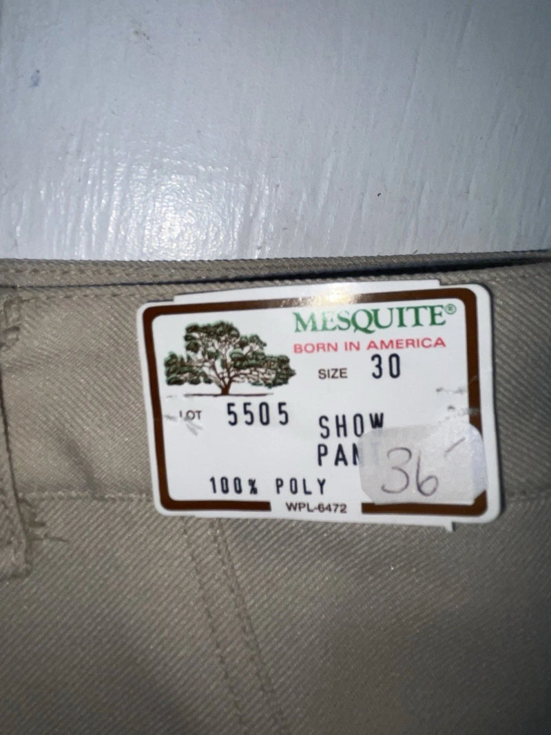 New Vintage Beige Mesquite Polyester Pants #5505 OO-66