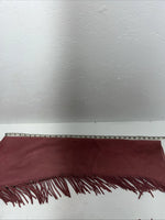 NOS Pink Show Chaps With Fringe Adjustable Waist 31” I-79