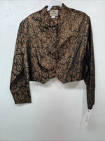 New Women’s Gold 1849 Authentic Ranchwear Western Show Jacket L #2750 UU-50
