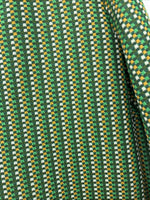 New Women’s Panhandle Slim Green Design Long Sleeve Half Zip Size 12 TT-61